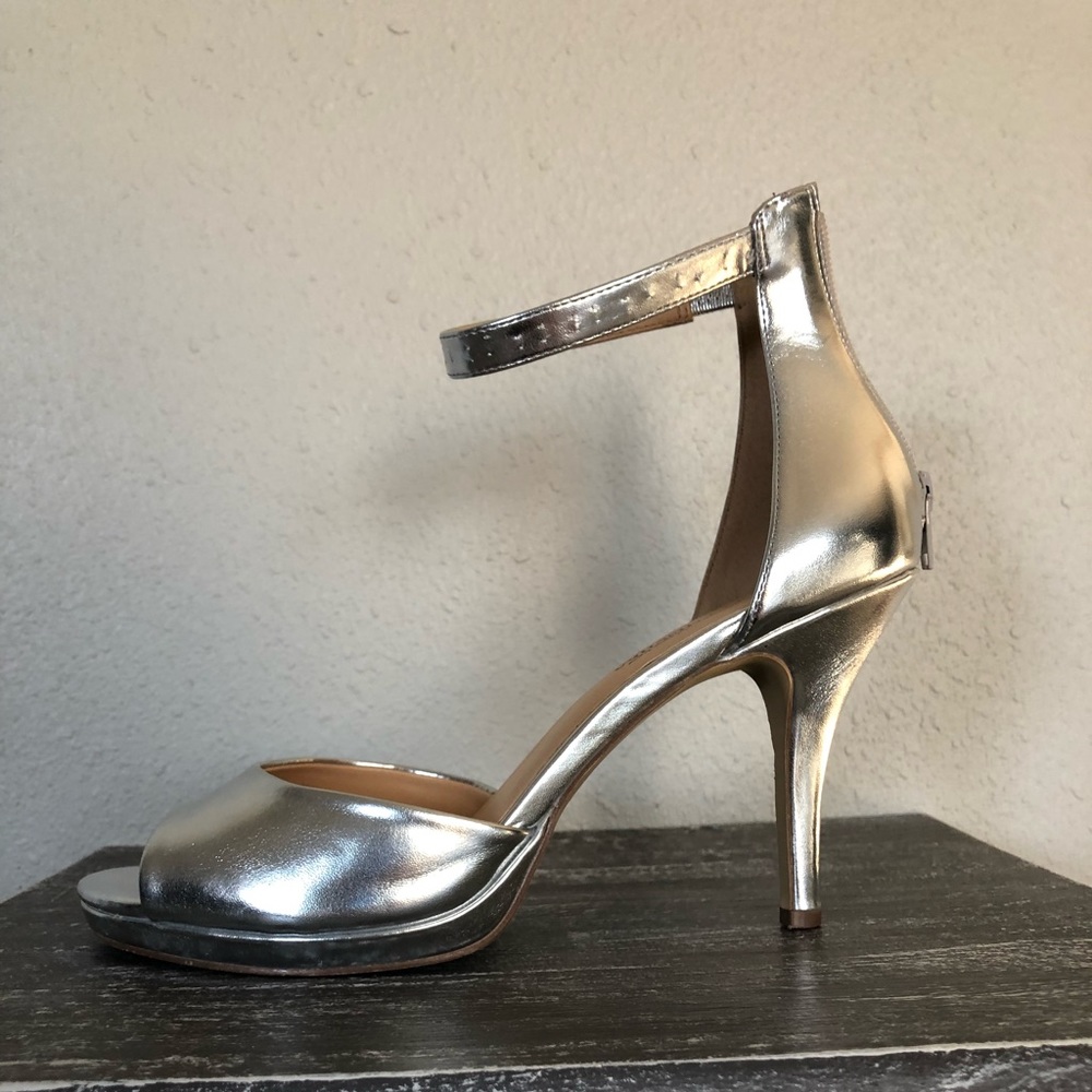 Silver heels